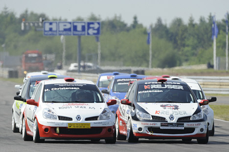 Kommer der også til at stå Christensen på den forreste del af feltet, når næste runde af Renault Clio Cuppen køres ved Bilen Juniløbet i weekenden.